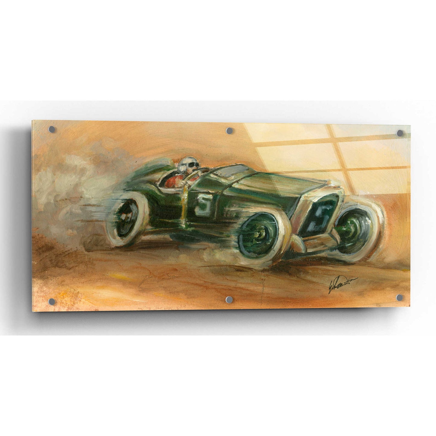 Epic Art "French Grand Prix 1914" by Ethan Harper, Acrylic Glass Wall Art,48x24