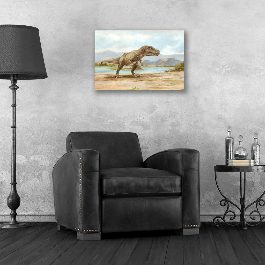 Epic Art "Dinosaur Illustration III" by Ethan Harper, Acrylic Glass Wall Art,24x16