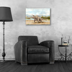 Epic Art "Dinosaur Illustration II" by Ethan Harper, Acrylic Glass Wall Art,24x16