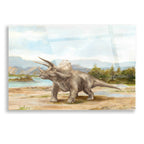 Epic Art "Dinosaur Illustration II" by Ethan Harper, Acrylic Glass Wall Art