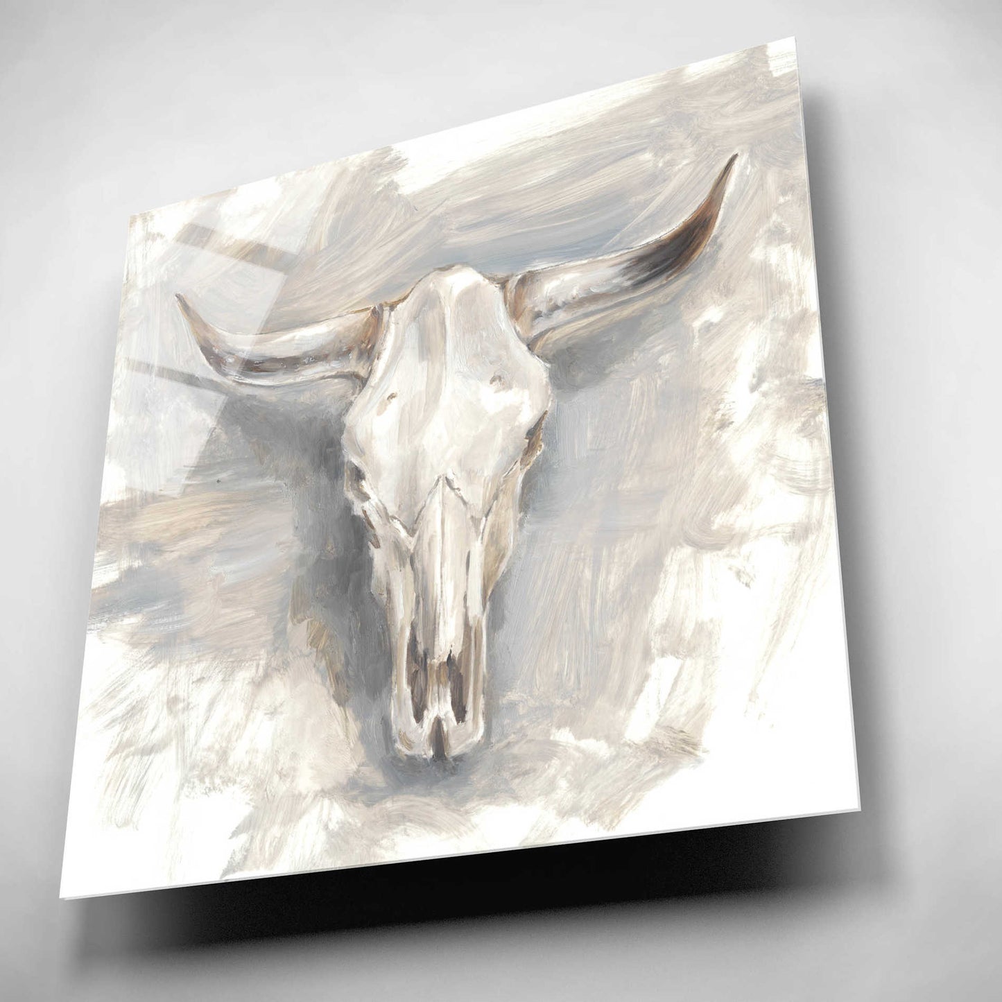 Epic Art "Cattle Mount II" by Ethan Harper, Acrylic Glass Wall Art,12x12