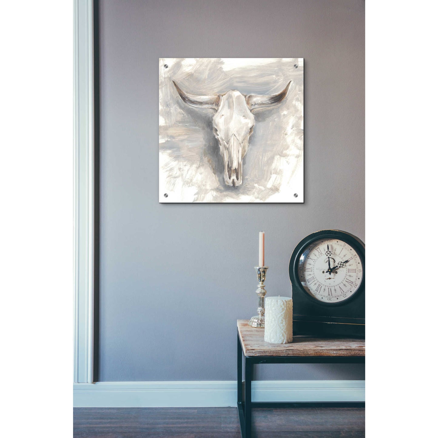 Epic Art "Cattle Mount II" by Ethan Harper, Acrylic Glass Wall Art,24x24