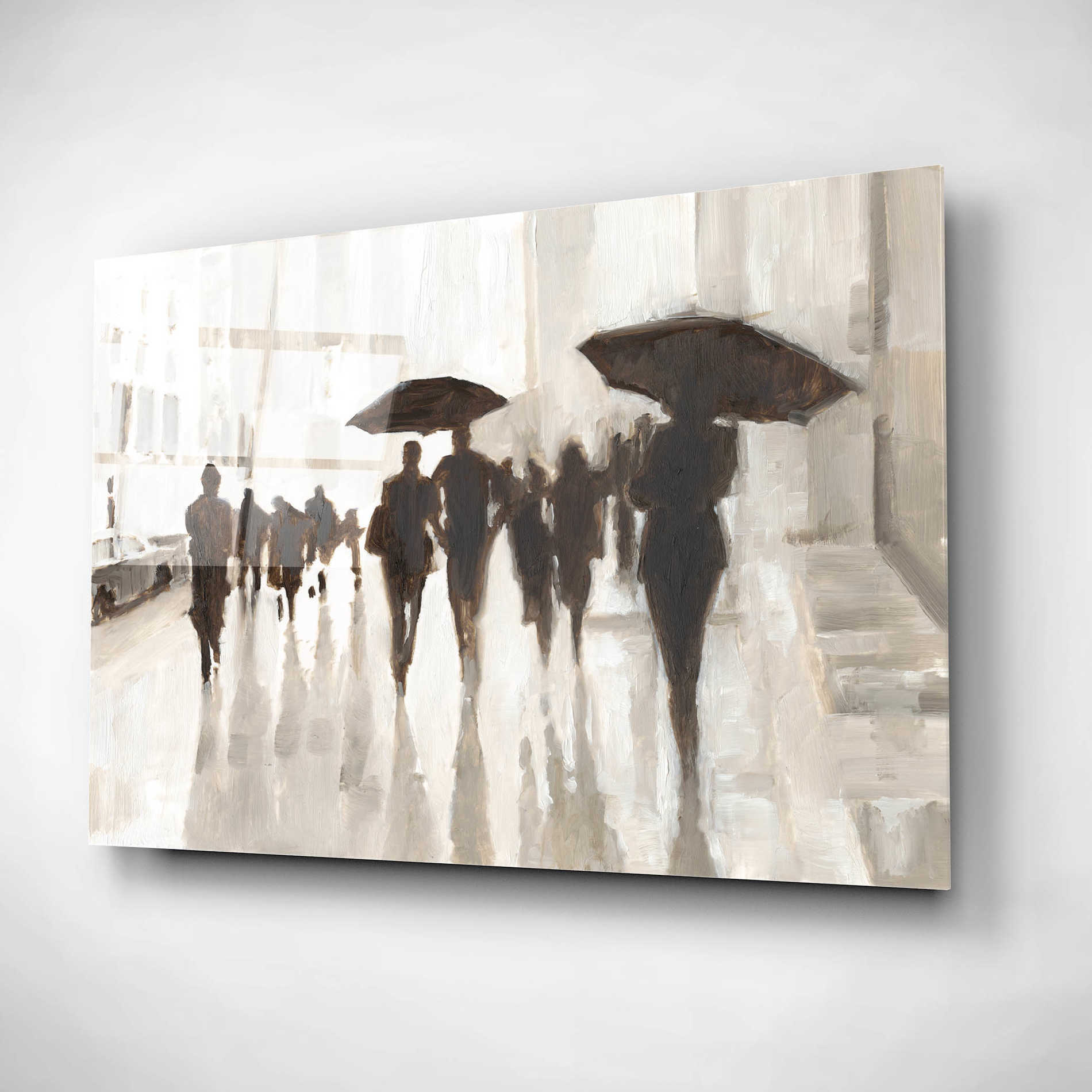 Epic Art "Clearing Rain" by Ethan Harper, Acrylic Glass Wall Art,16x12