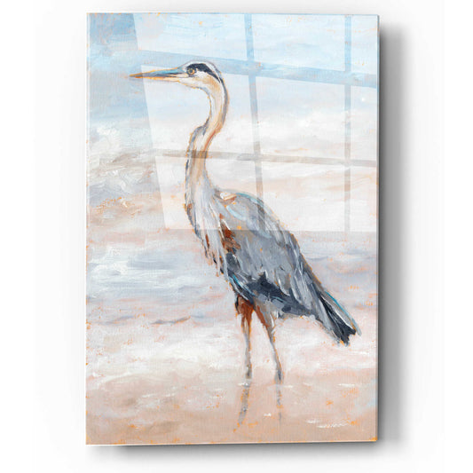 Epic Art "Beach Heron II" by Ethan Harper, Acrylic Glass Wall Art