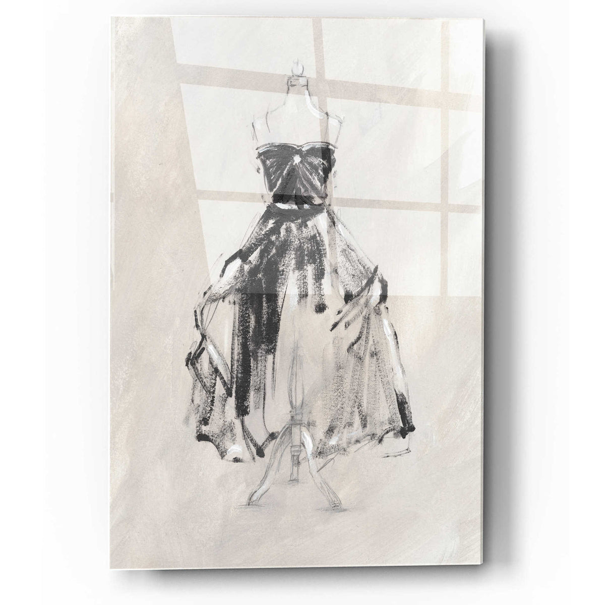 Epic Art "Black Evening Gown I" by Ethan Harper, Acrylic Glass Wall Art