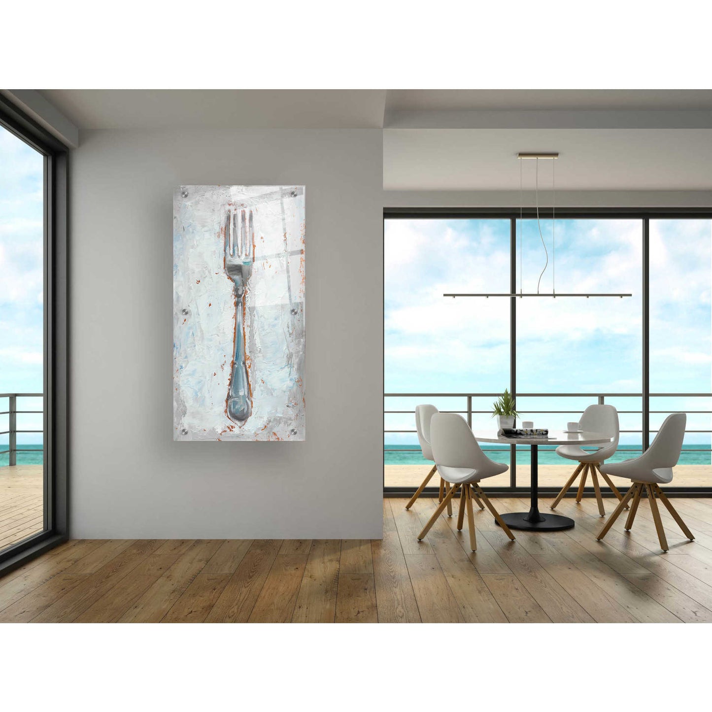 Epic Art "Impressionist Flatware II" by Ethan Harper, Acrylic Glass Wall Art,24x48