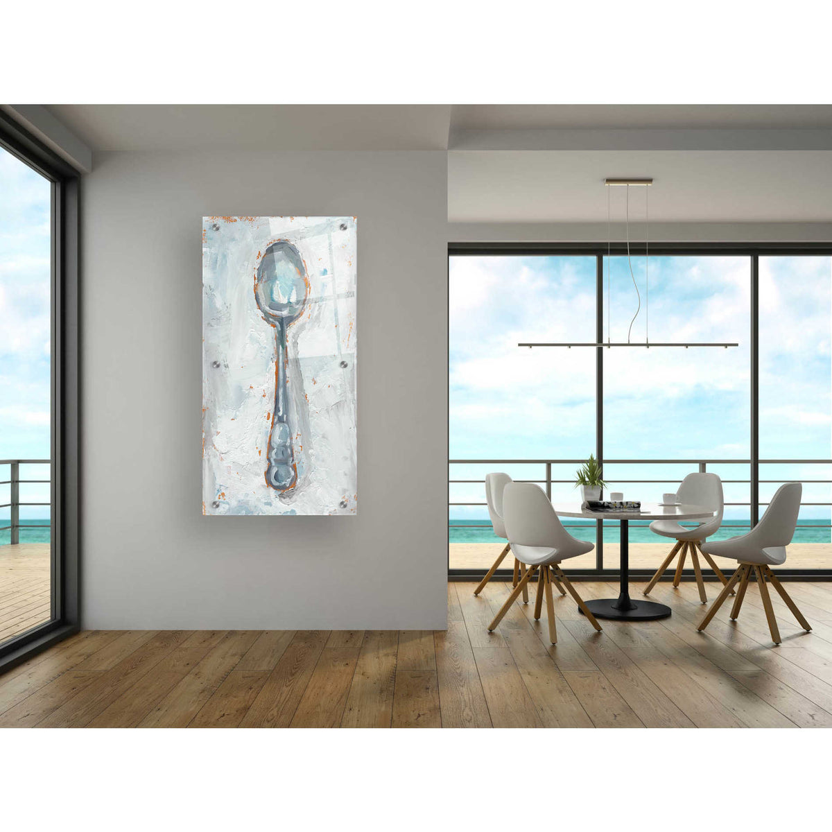 Epic Art "Impressionist Flatware I" by Ethan Harper, Acrylic Glass Wall Art,24x48