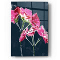 Epic Art 'Geraniums' by Linda Woods, Acrylic Glass Wall Art
