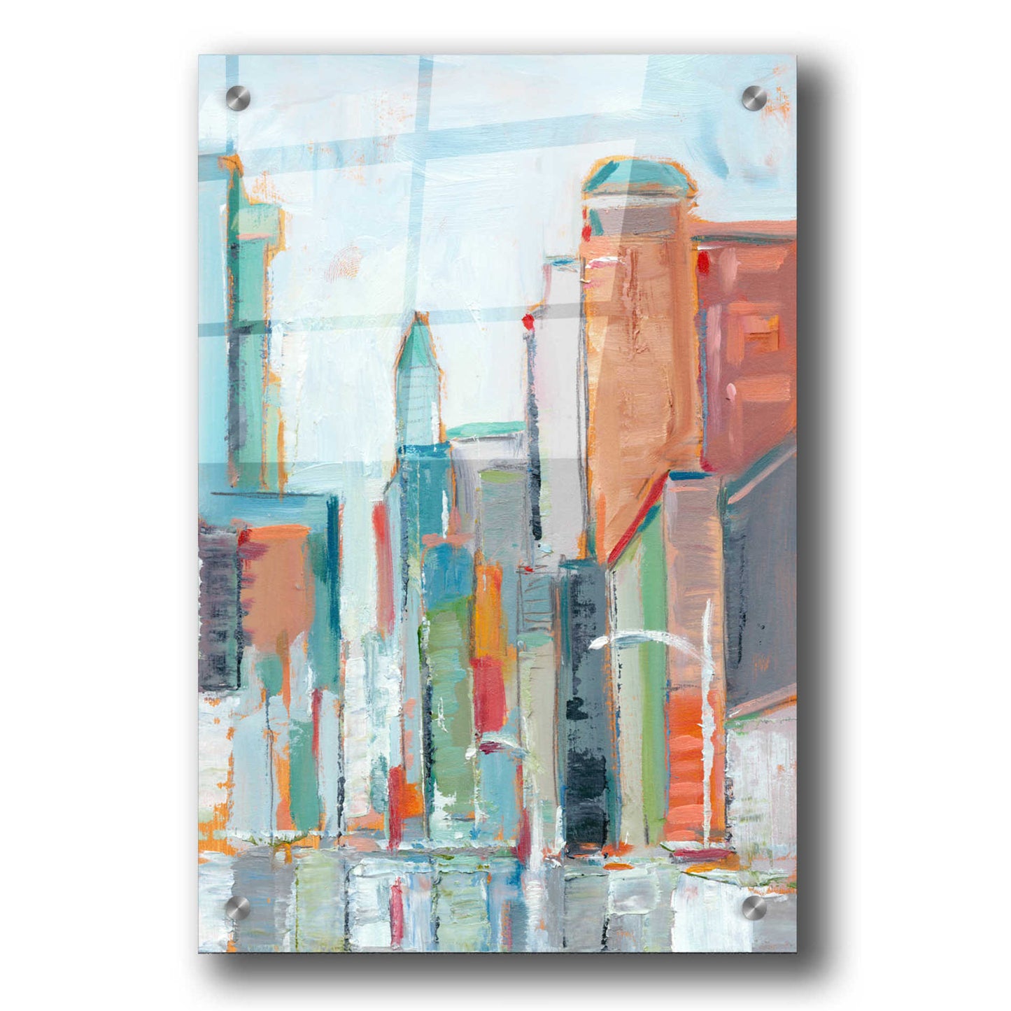 Epic Art "Downtown Contemporary I" by Ethan Harper, Acrylic Glass Wall Art,24x36
