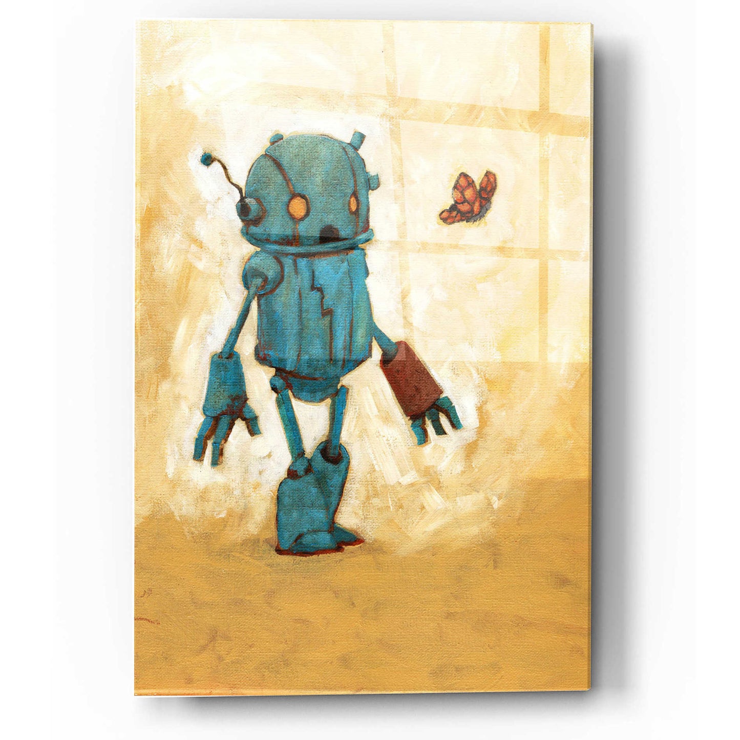 Epic Art 'Rustbot V' by Craig Snodgrass, Acrylic Glass Wall Art,12x16