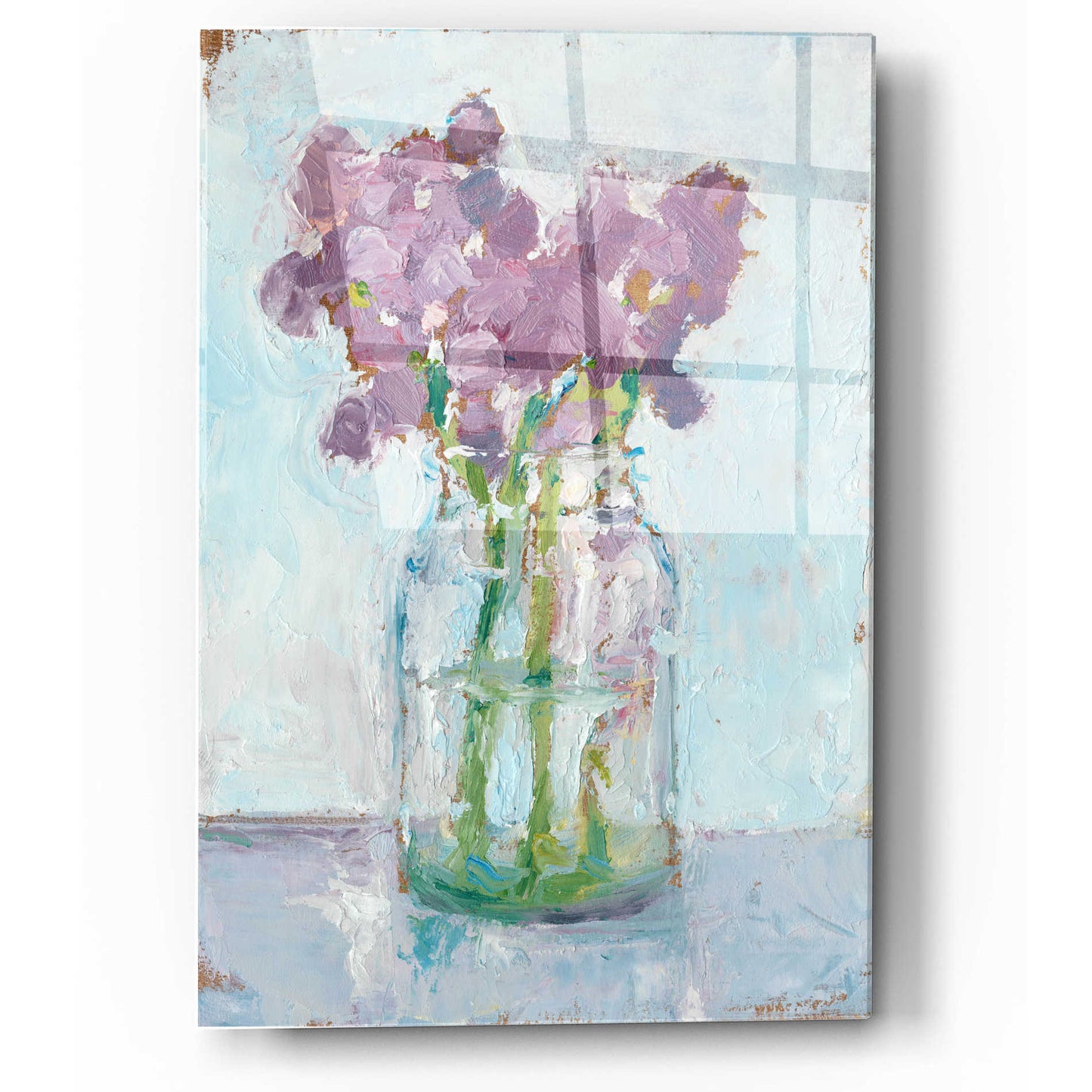 Epic Art "Impressionist Floral Study II" by Ethan Harper, Acrylic Glass Wall Art,12x16