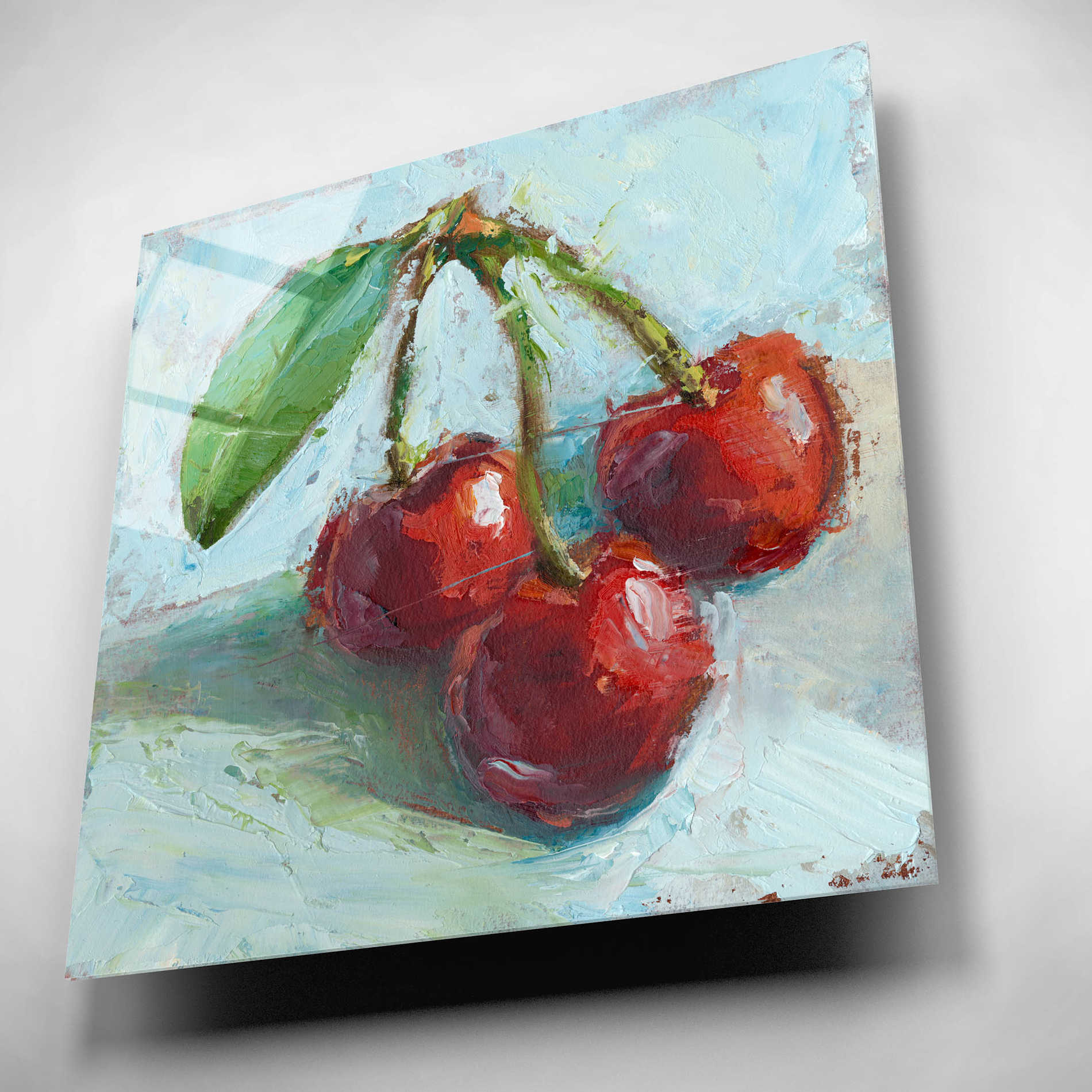 Epic Art "Impressionist Fruit Study IV" by Ethan Harper, Acrylic Glass Wall Art,12x12
