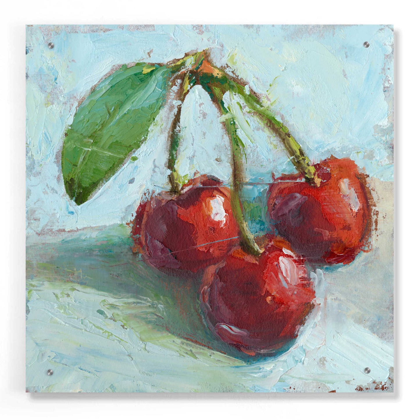 Epic Art "Impressionist Fruit Study IV" by Ethan Harper, Acrylic Glass Wall Art,24x24
