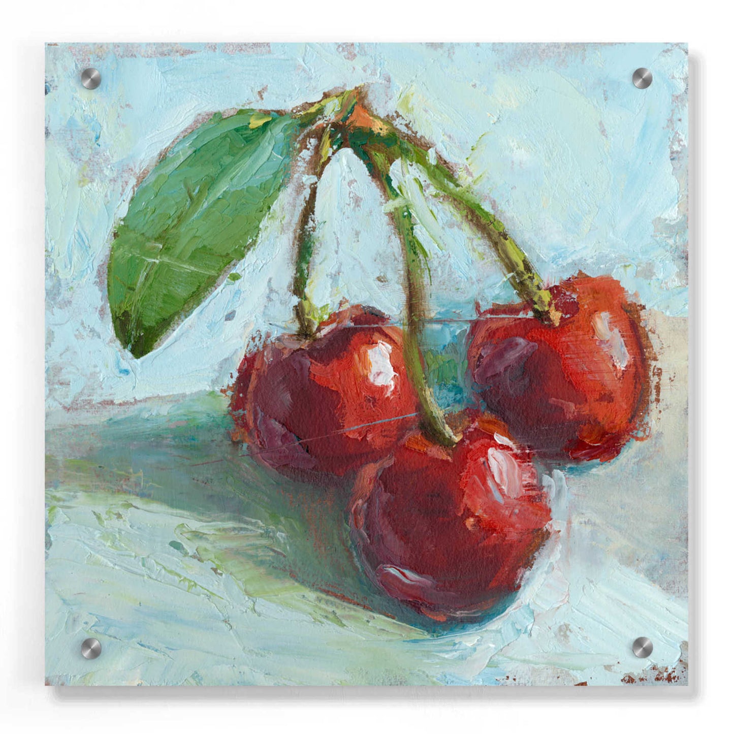 Epic Art "Impressionist Fruit Study IV" by Ethan Harper, Acrylic Glass Wall Art,36x36