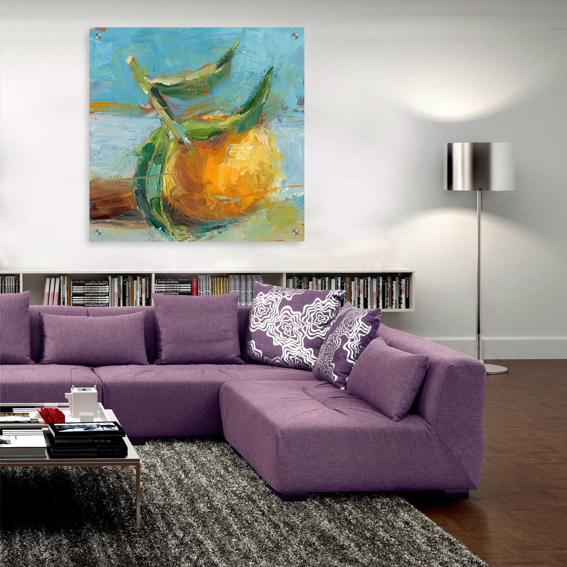 Epic Art "Impressionist Fruit Study III" by Ethan Harper, Acrylic Glass Wall Art,36x36