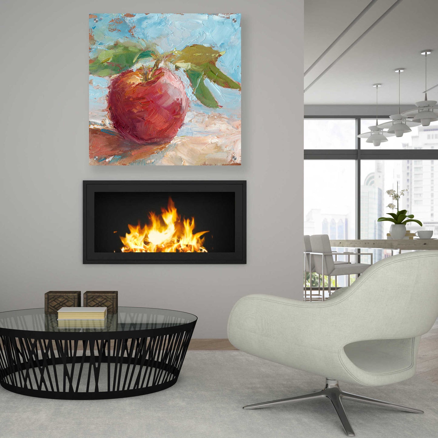 Epic Art "Impressionist Fruit Study I" by Ethan Harper, Acrylic Glass Wall Art,36x36
