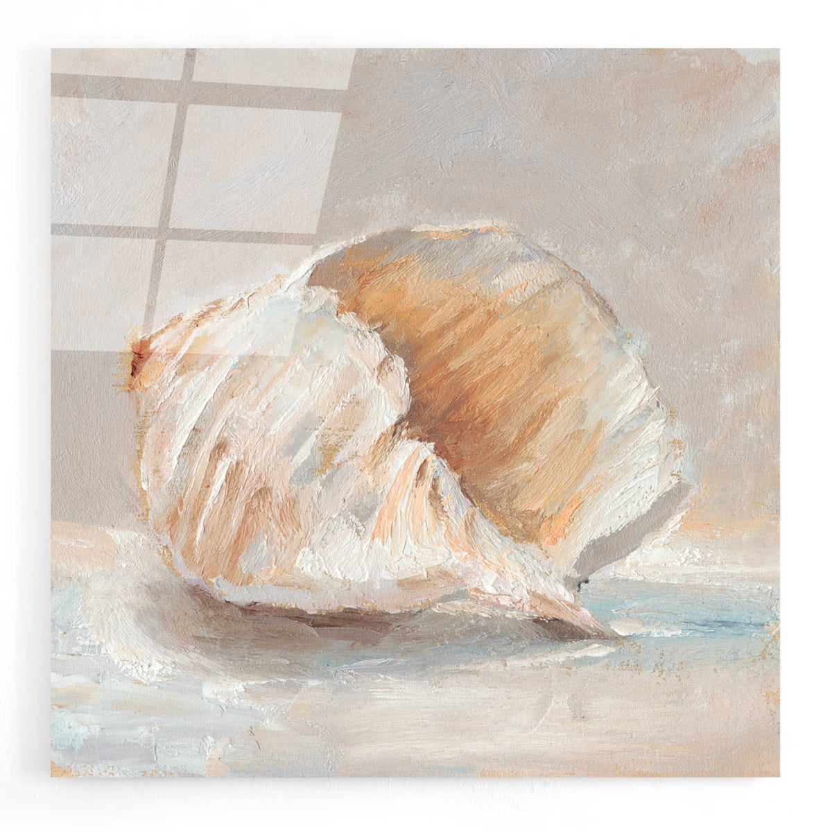 Epic Art "Impressionist Shell Study IV" by Ethan Harper, Acrylic Glass Wall Art
