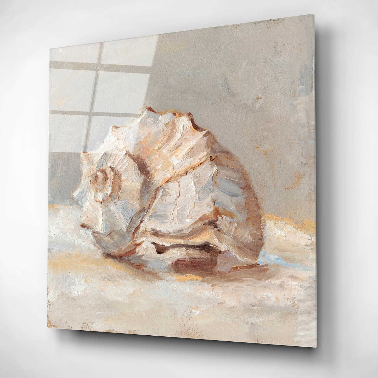 Epic Art "Impressionist Shell Study II" by Ethan Harper, Acrylic Glass Wall Art,12x12
