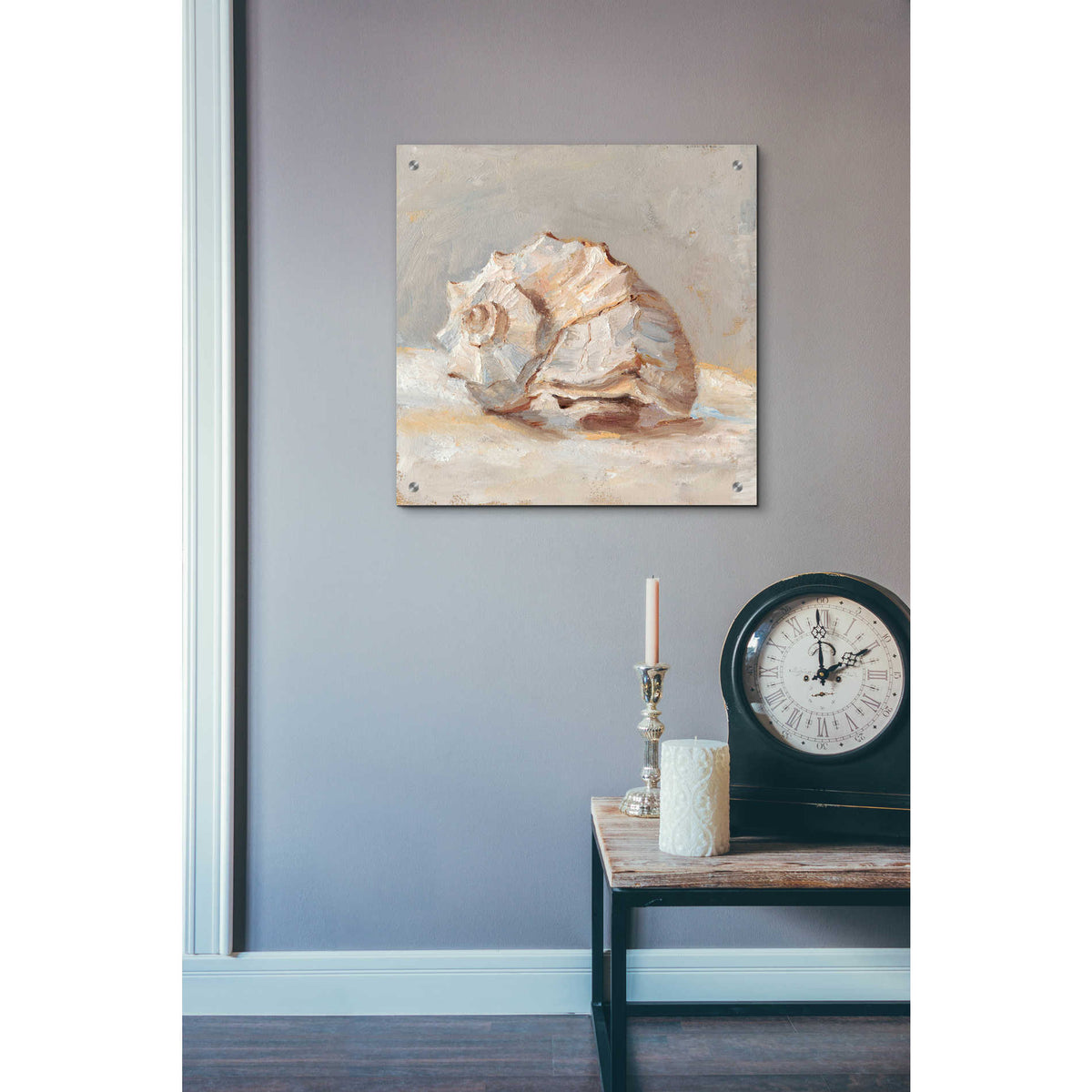 Epic Art "Impressionist Shell Study II" by Ethan Harper, Acrylic Glass Wall Art,24x24