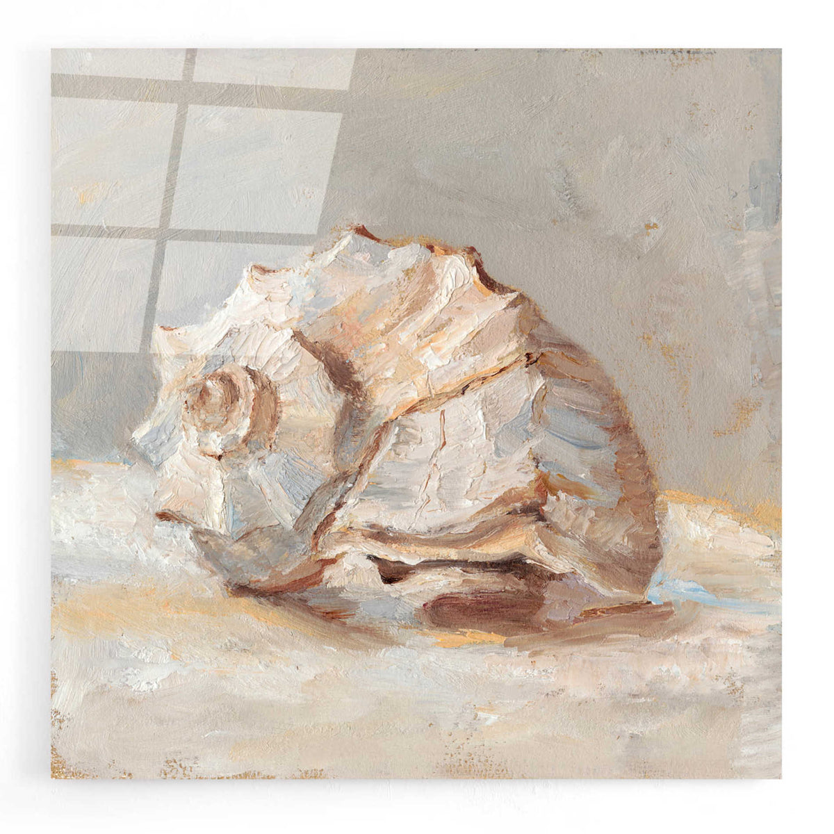 Epic Art "Impressionist Shell Study II" by Ethan Harper, Acrylic Glass Wall Art