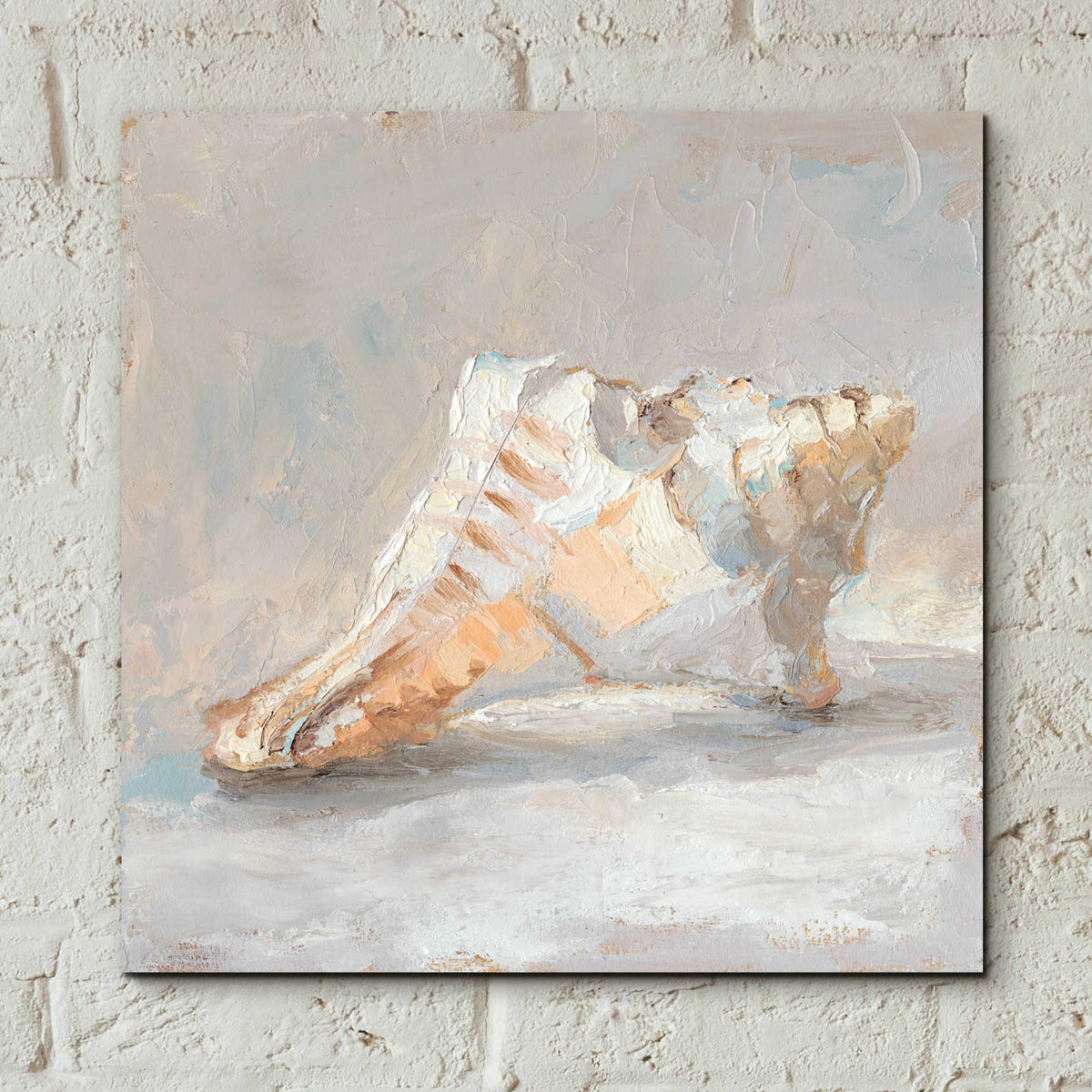 Epic Art "Impressionist Shell Study I" by Ethan Harper, Acrylic Glass Wall Art,12x12