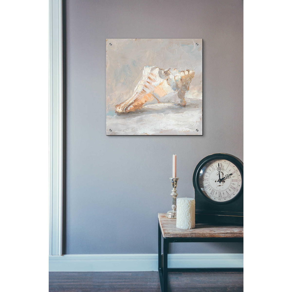 Epic Art "Impressionist Shell Study I" by Ethan Harper, Acrylic Glass Wall Art,24x24