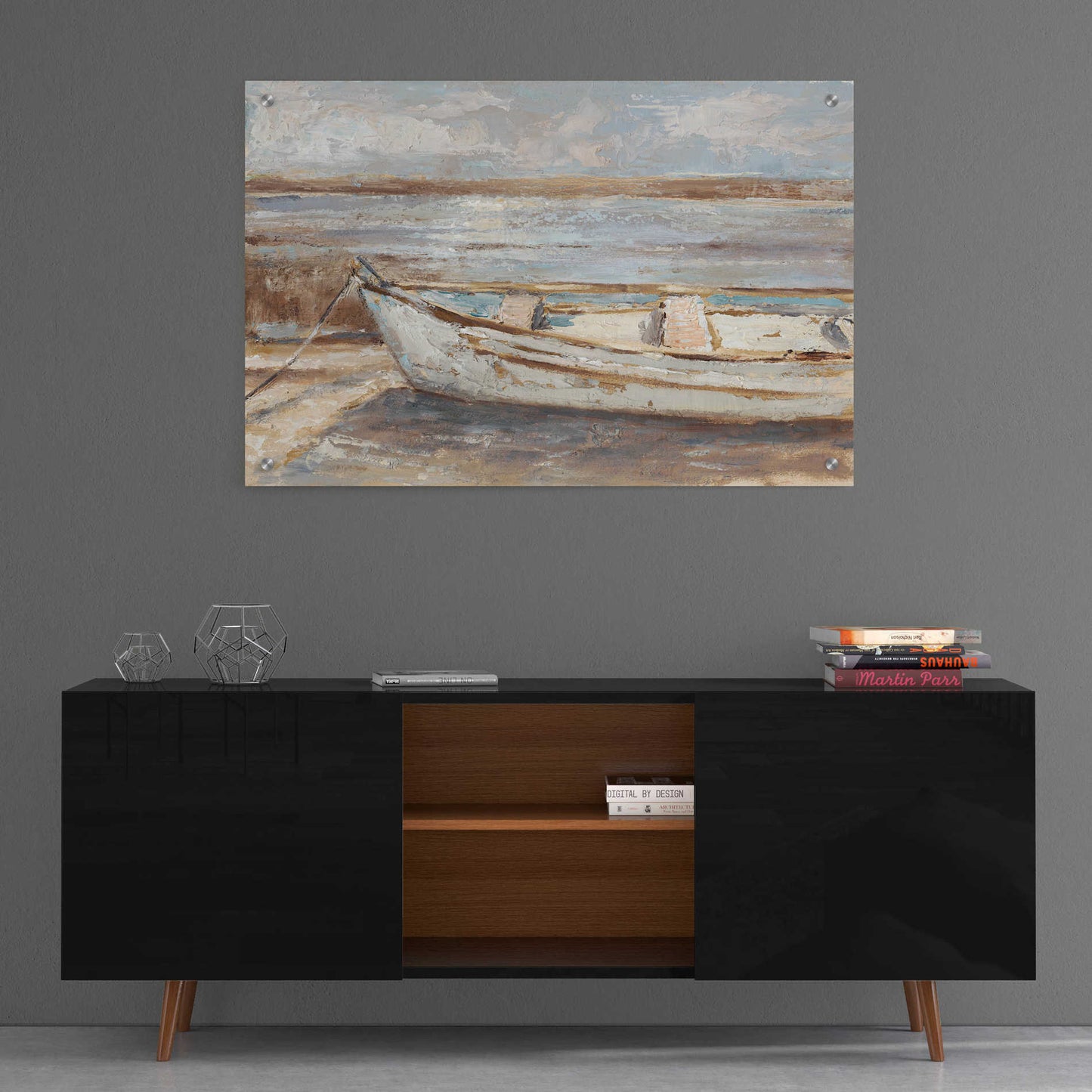 Epic Art "Weathered Rowboat II" by Ethan Harper, Acrylic Glass Wall Art,36x24