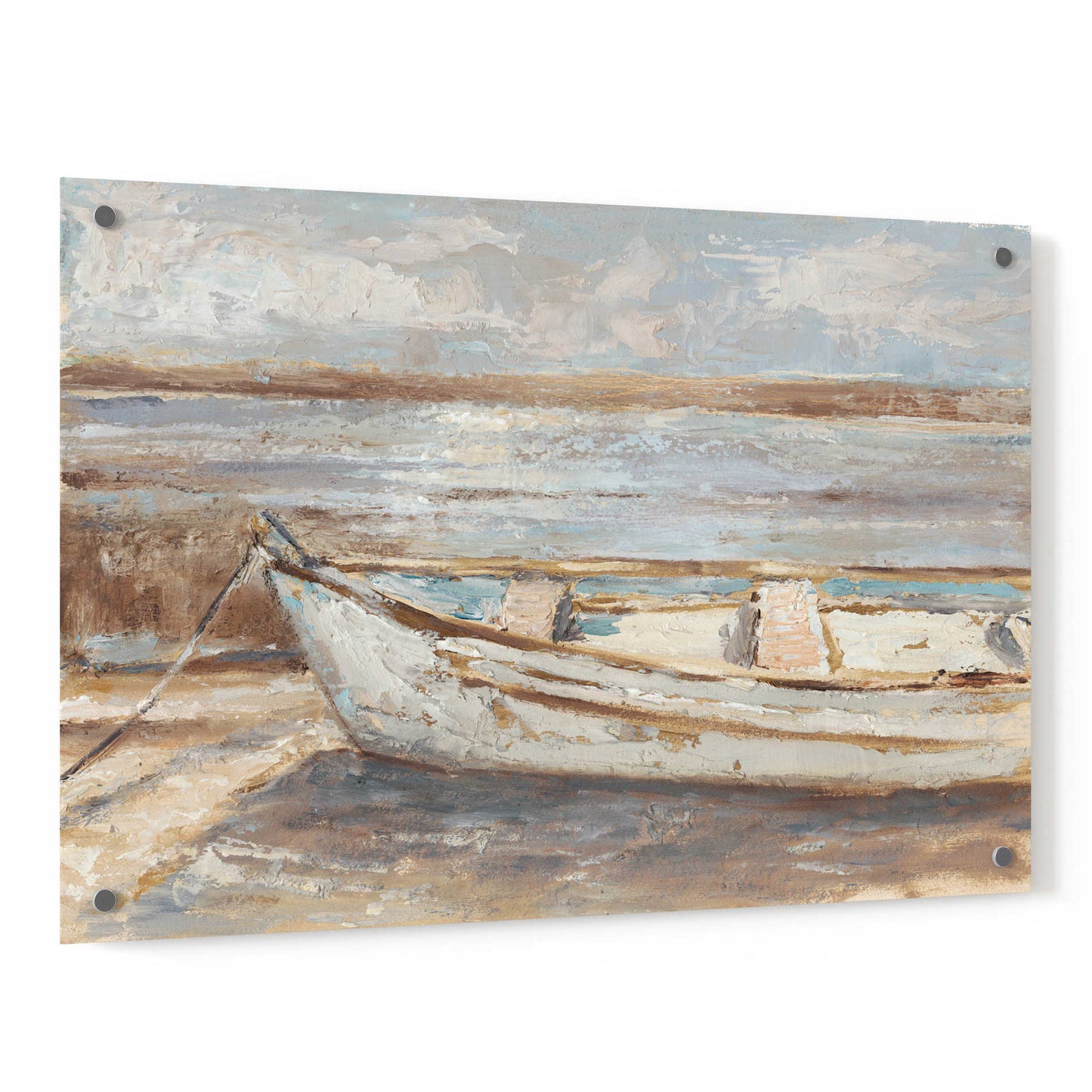 Epic Art "Weathered Rowboat II" by Ethan Harper, Acrylic Glass Wall Art,36x24