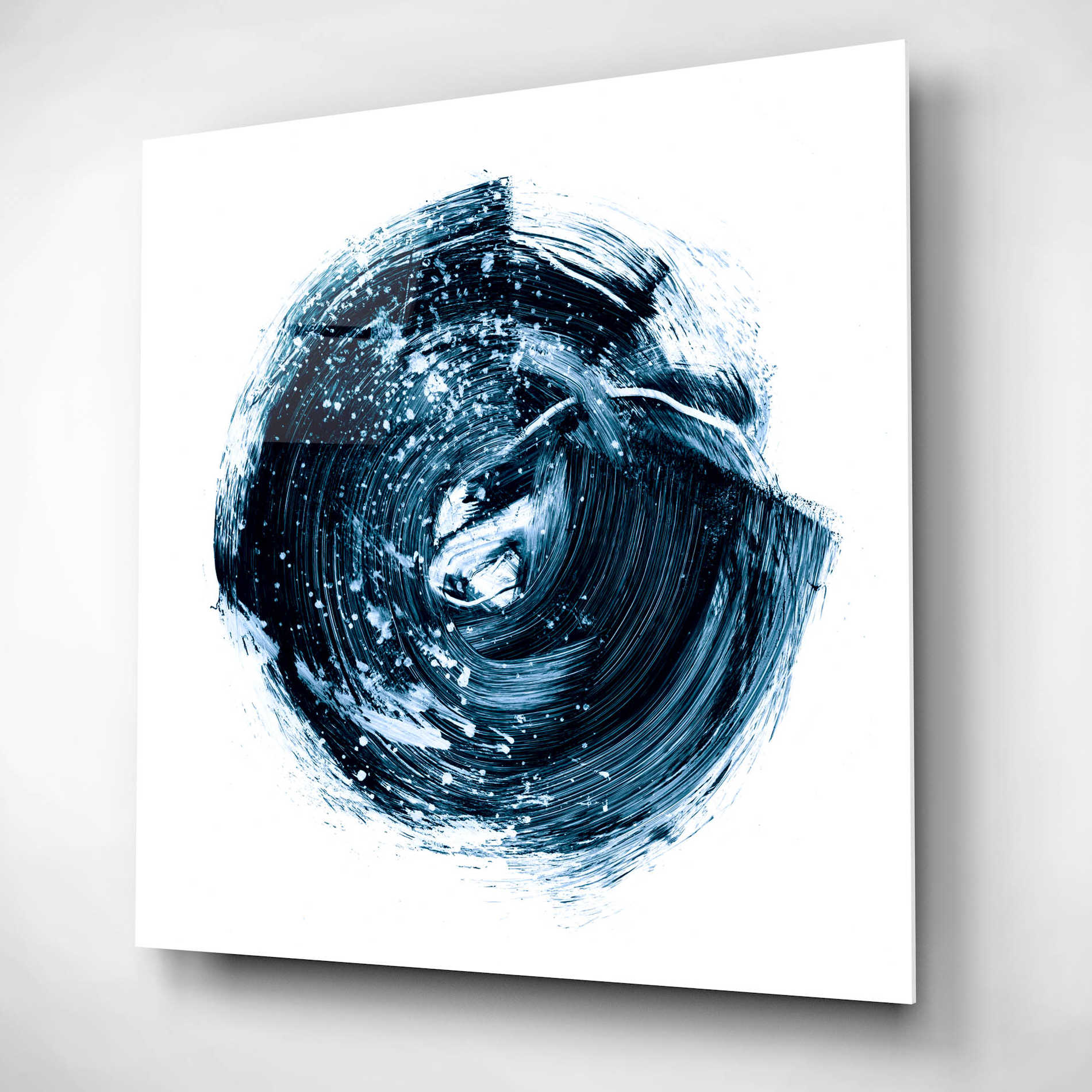 Epic Art "Indigo Nebula IV" by Ethan Harper, Acrylic Glass Wall Art,12x12