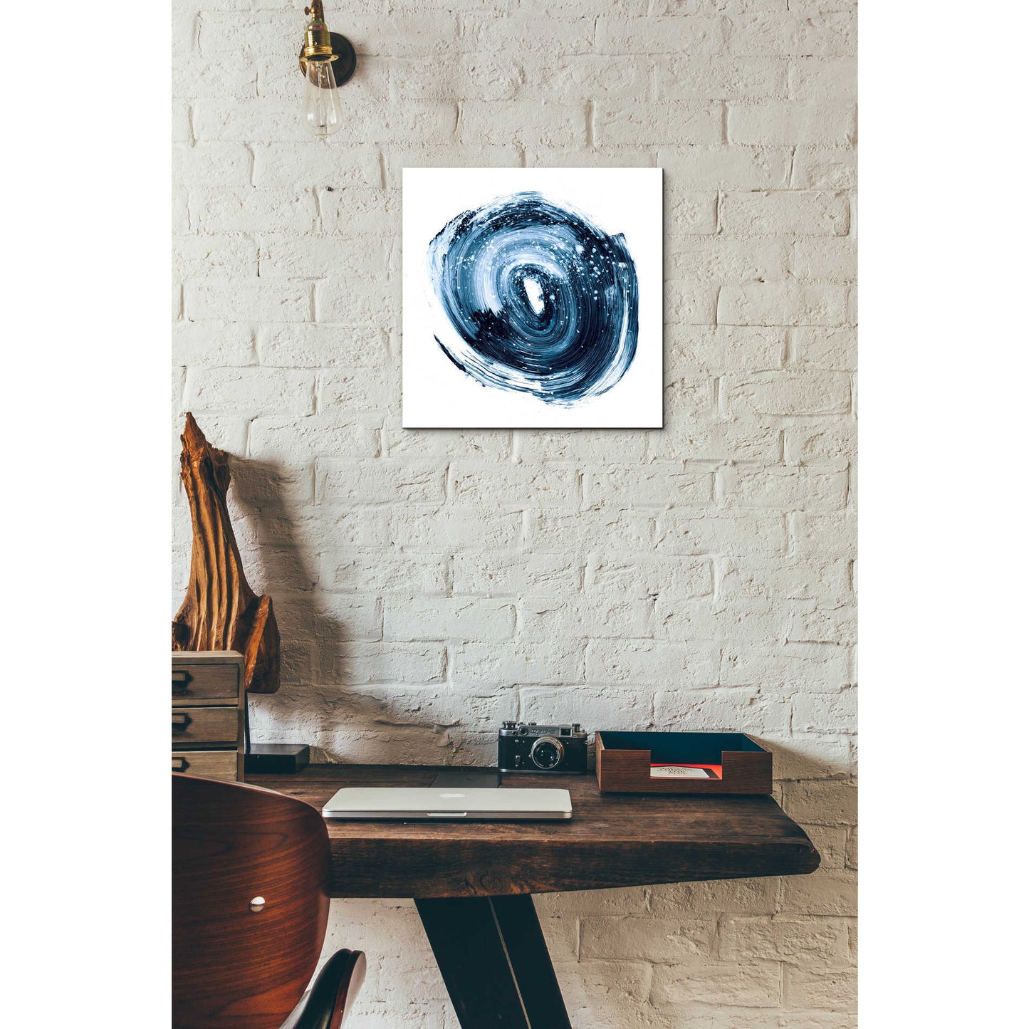 Epic Art "Indigo Nebula II" by Ethan Harper, Acrylic Glass Wall Art,12x12