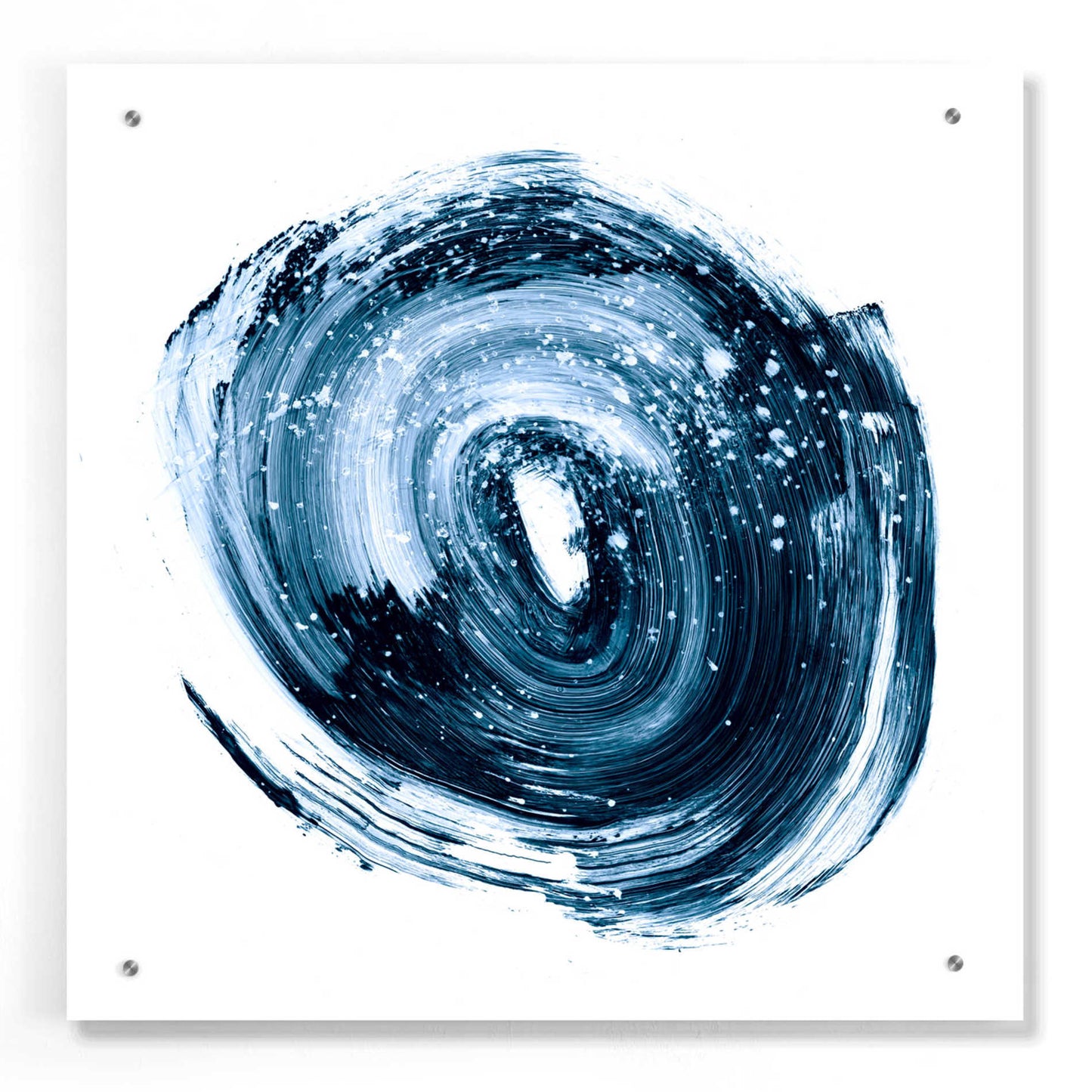 Epic Art "Indigo Nebula II" by Ethan Harper, Acrylic Glass Wall Art,24x24