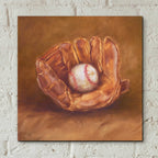 Epic Art "Rustic Sports III" by Ethan Harper, Acrylic Glass Wall Art,12x12