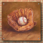 Epic Art "Rustic Sports III" by Ethan Harper, Acrylic Glass Wall Art,36x36