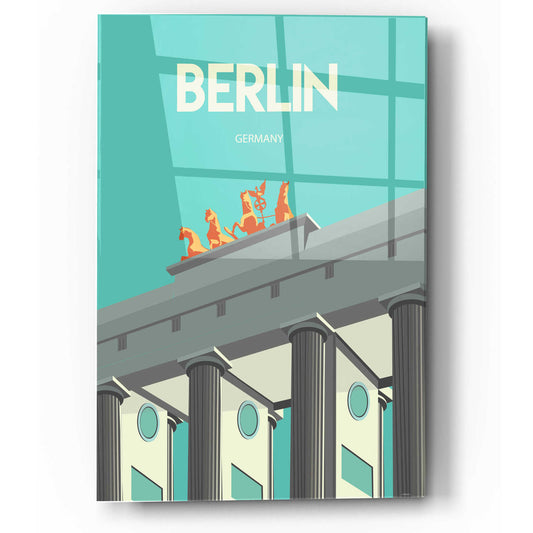 Epic Art 'Berlin' by Arctic Frame Studio, Acrylic Glass Wall Art
