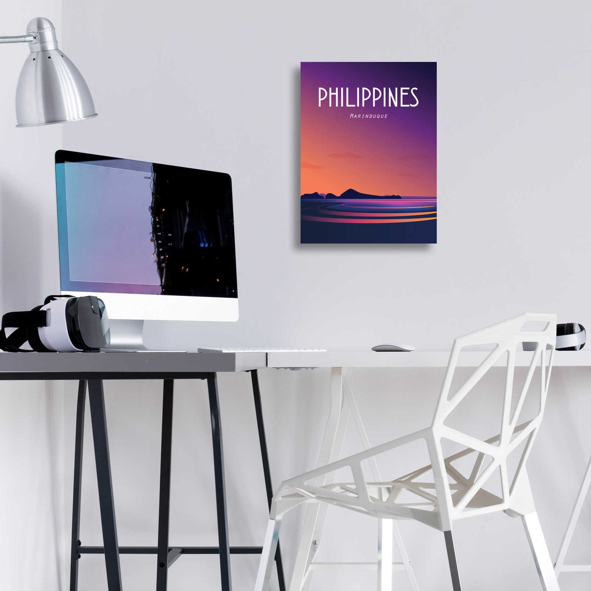 Epic Art 'Philippines' by Arctic Frame Studio, Acrylic Glass Wall Art,12x16