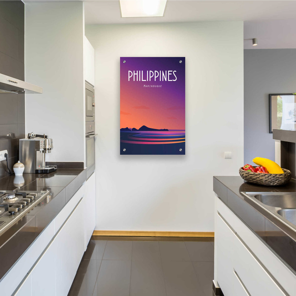 Epic Art 'Philippines' by Arctic Frame Studio, Acrylic Glass Wall Art,24x36