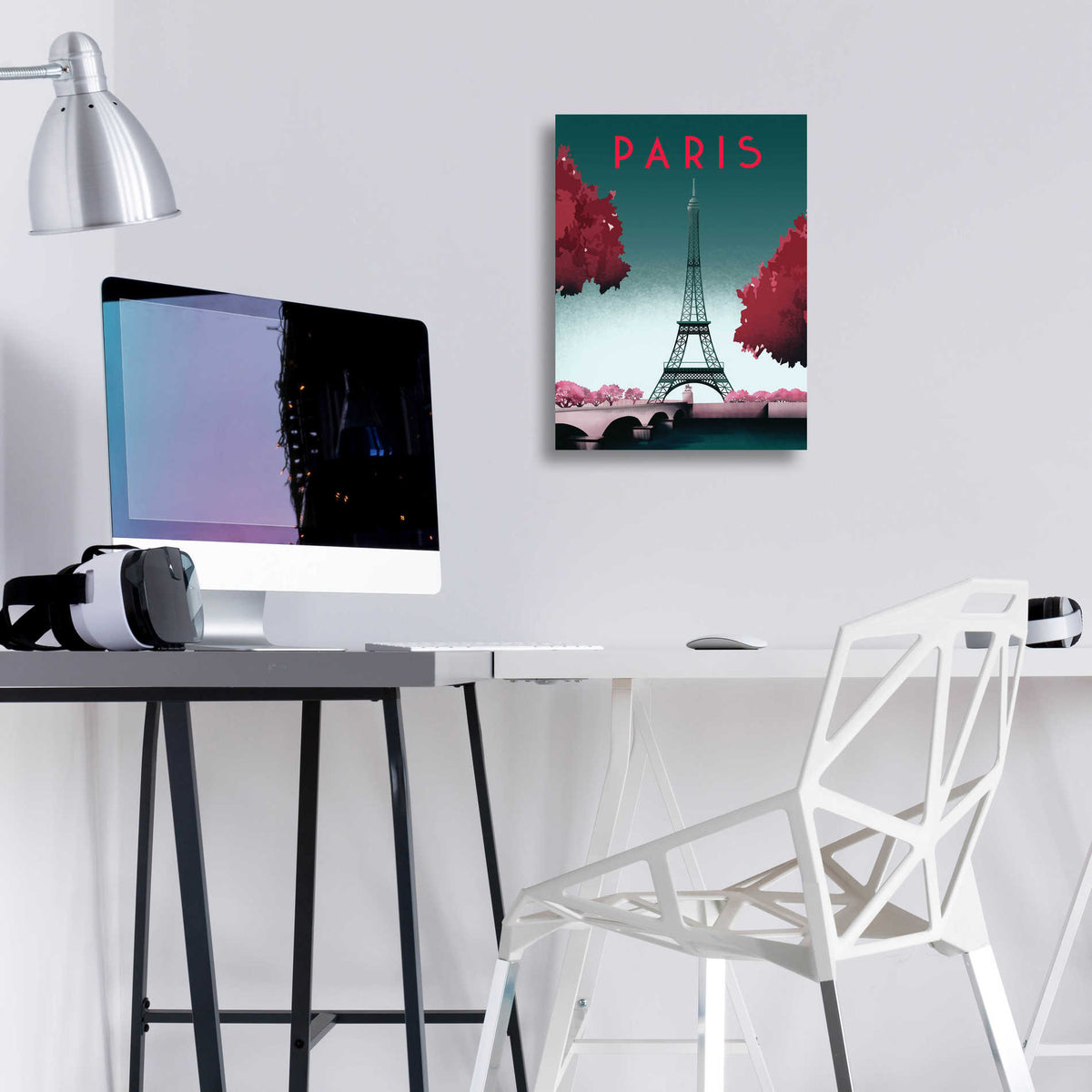 Epic Art 'Paris' by Arctic Frame Studio, Acrylic Glass Wall Art,12x16