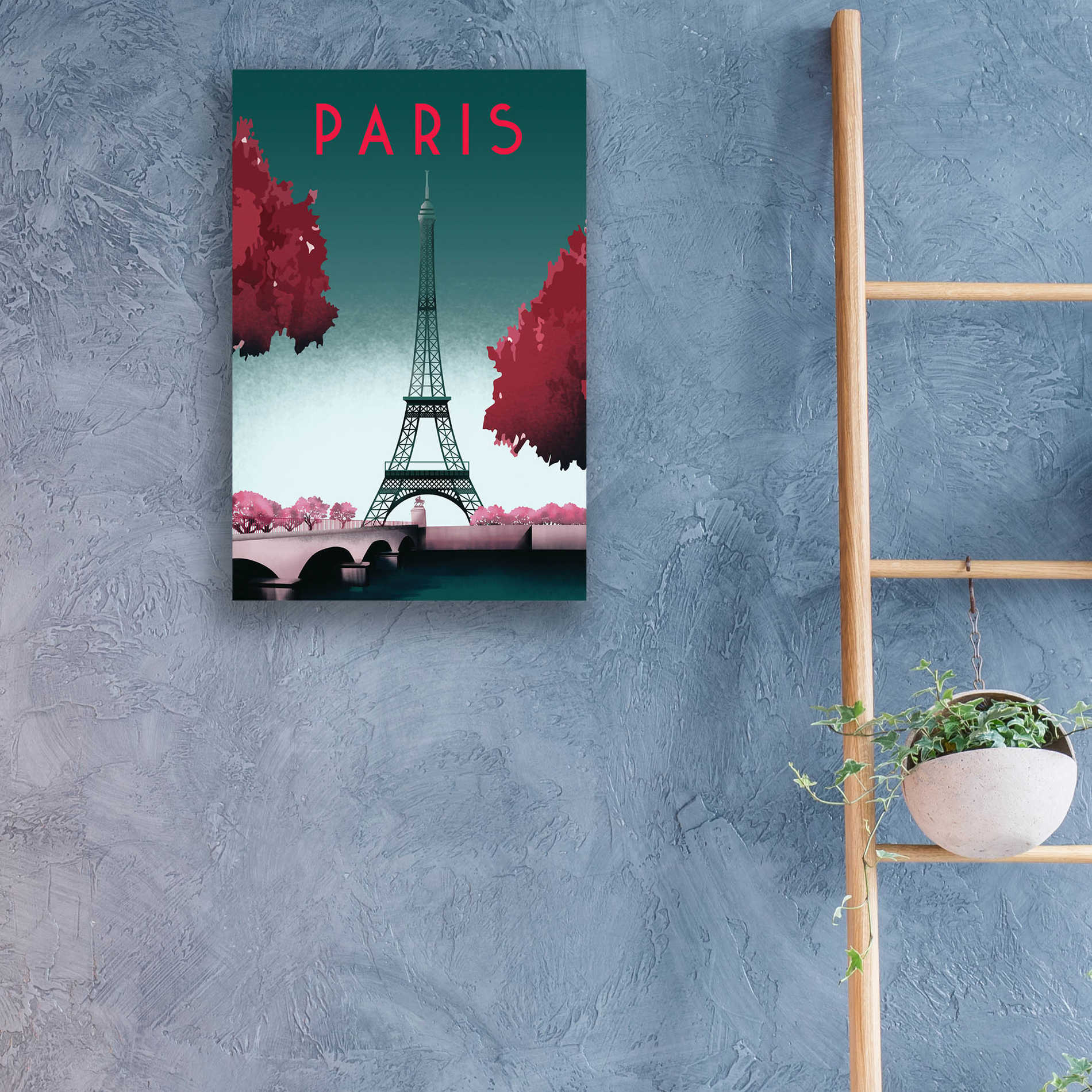 Epic Art 'Paris' by Arctic Frame Studio, Acrylic Glass Wall Art,16x24
