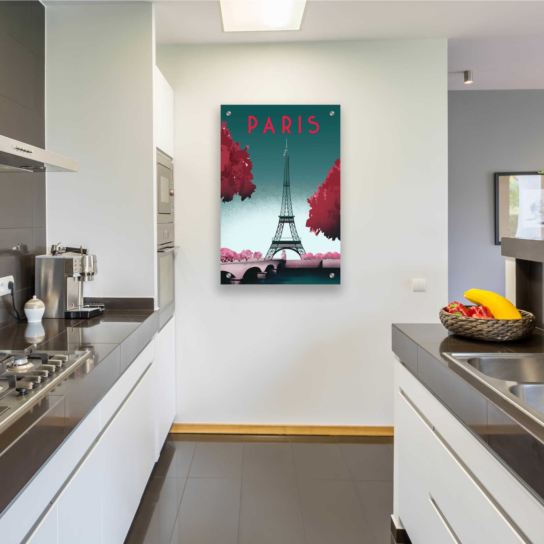 Epic Art 'Paris' by Arctic Frame Studio, Acrylic Glass Wall Art,24x36