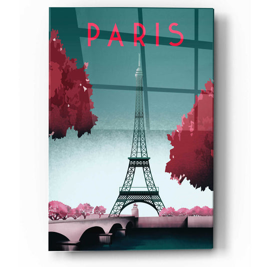 Epic Art 'Paris' by Arctic Frame Studio, Acrylic Glass Wall Art