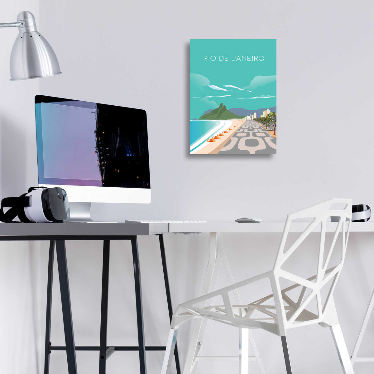 Epic Art 'Rio' by Arctic Frame Studio, Acrylic Glass Wall Art,12x16