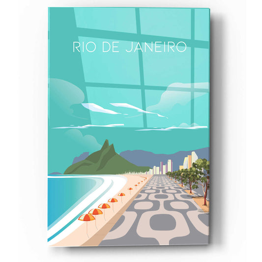 Epic Art 'Rio' by Arctic Frame Studio, Acrylic Glass Wall Art