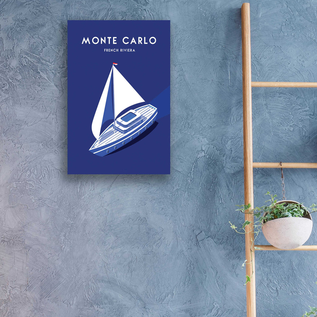 Epic Art 'Montecarlo' by Arctic Frame Studio, Acrylic Glass Wall Art,16x24