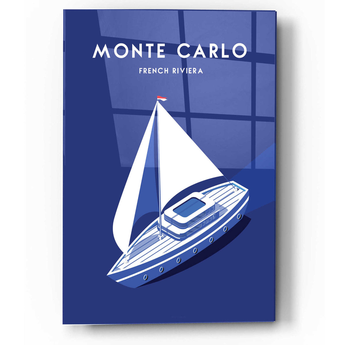 Epic Art 'Montecarlo' by Arctic Frame Studio, Acrylic Glass Wall Art