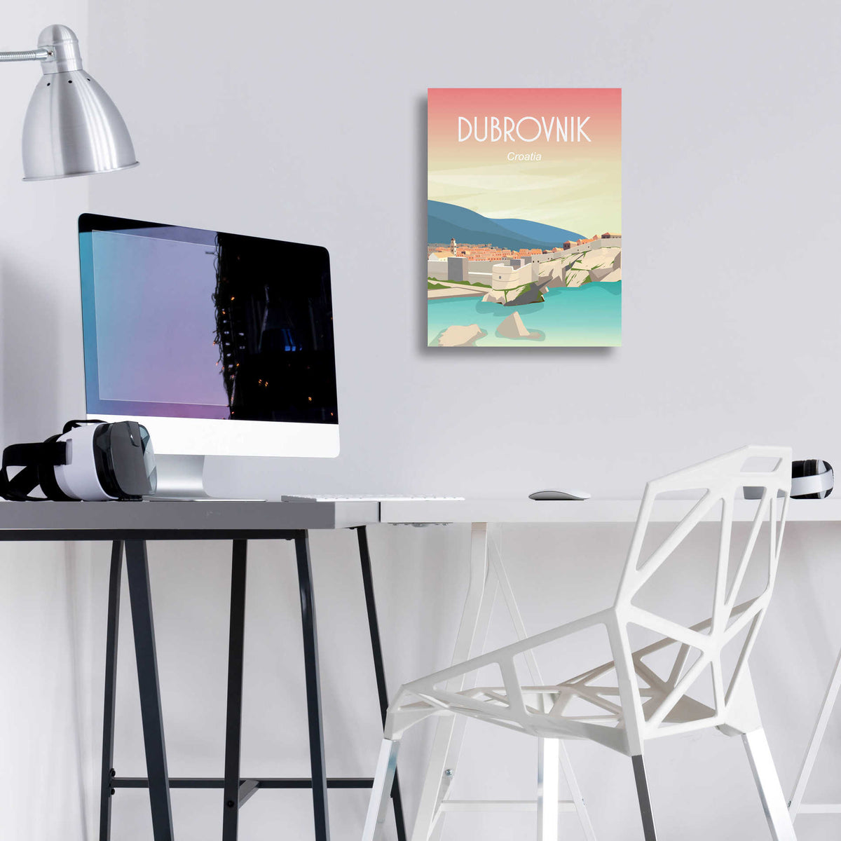 Epic Art 'Dubrovnik' by Arctic Frame Studio, Acrylic Glass Wall Art,12x16