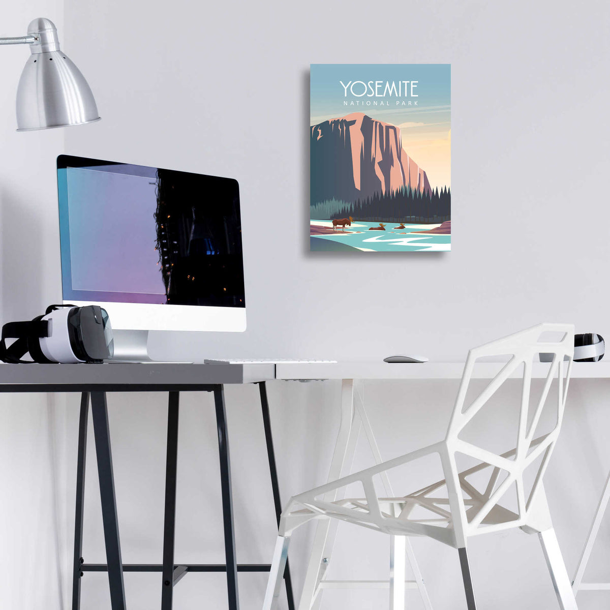 Epic Art 'Yosemite National Park' by Arctic Frame Studio, Acrylic Glass Wall Art,12x16