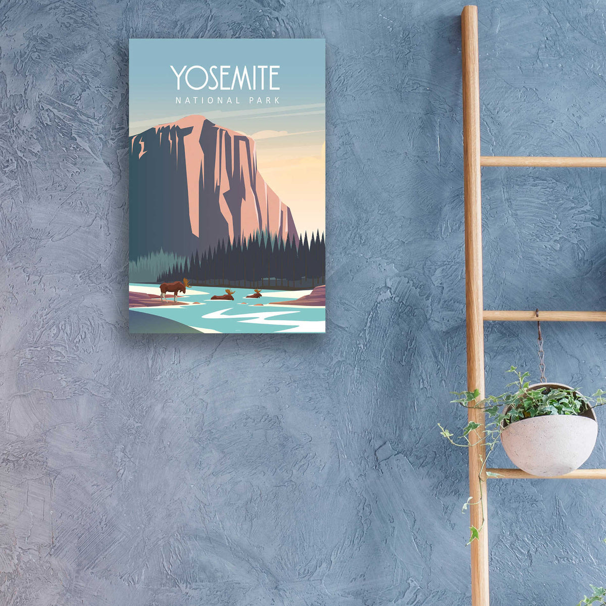 Epic Art 'Yosemite National Park' by Arctic Frame Studio, Acrylic Glass Wall Art,16x24