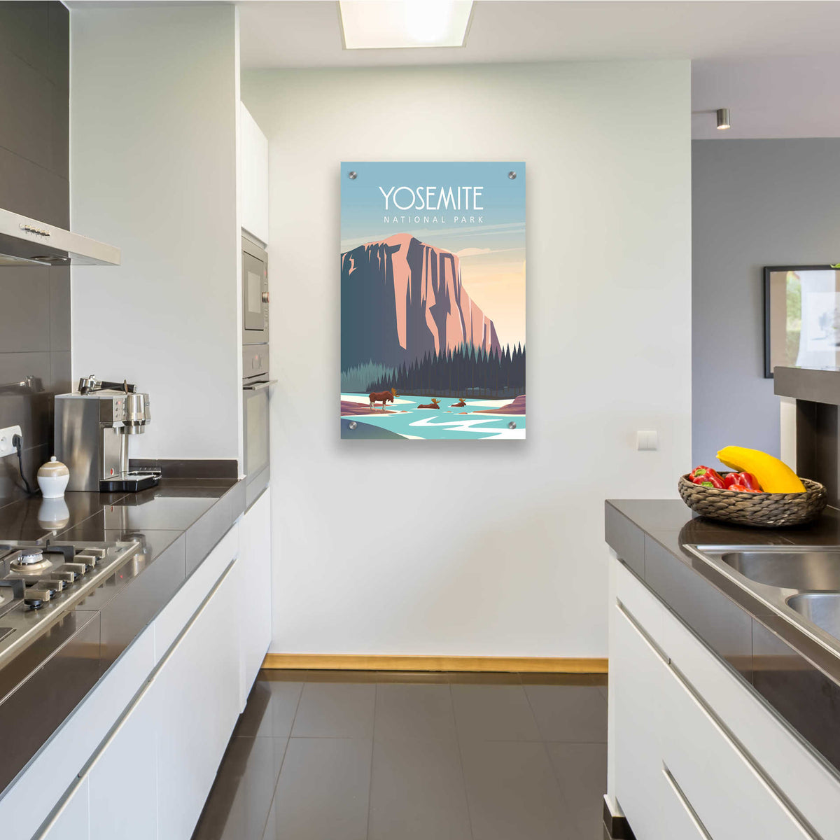 Epic Art 'Yosemite National Park' by Arctic Frame Studio, Acrylic Glass Wall Art,24x36