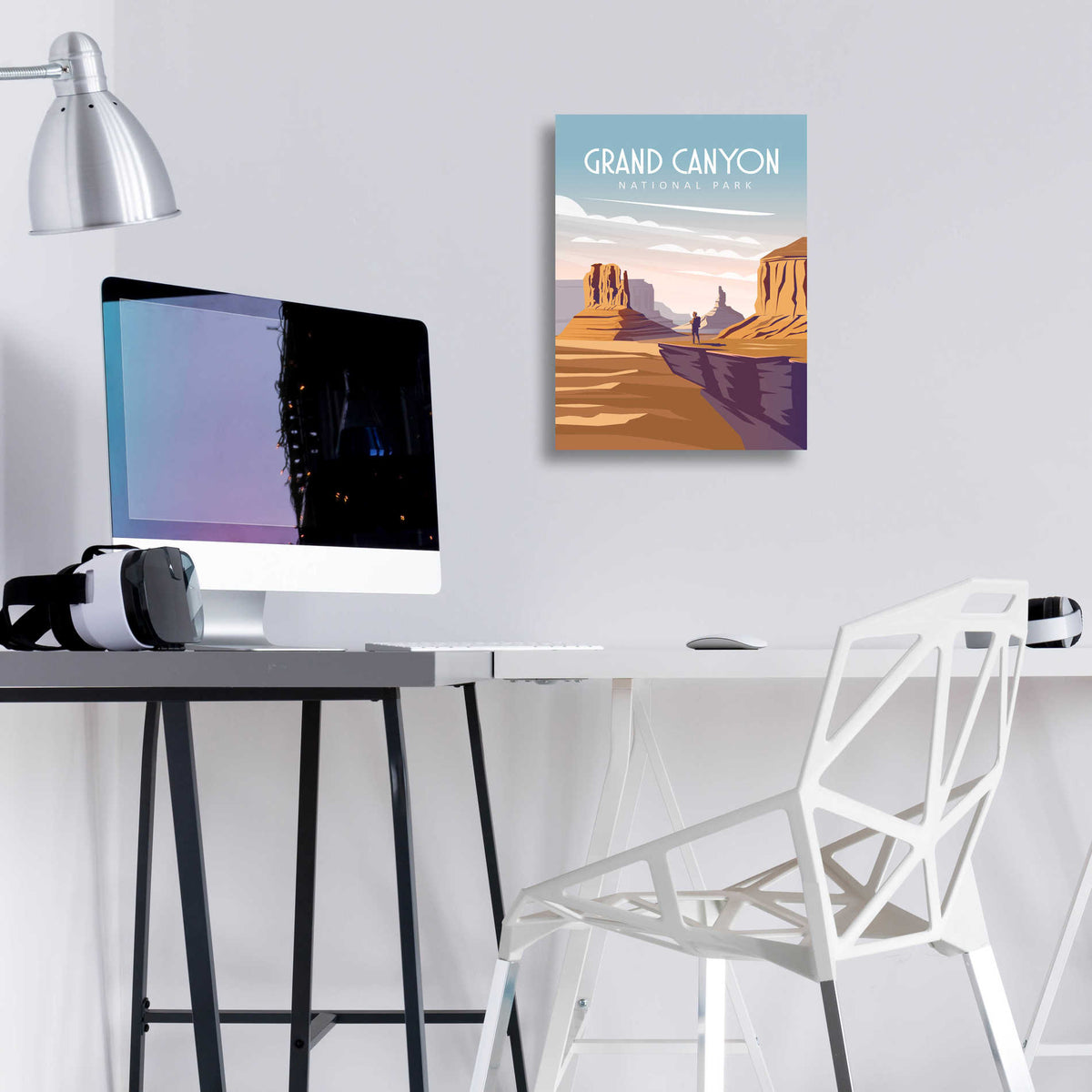 Epic Art 'Grand Canyon National Park' by Arctic Frame Studio, Acrylic Glass Wall Art,12x16