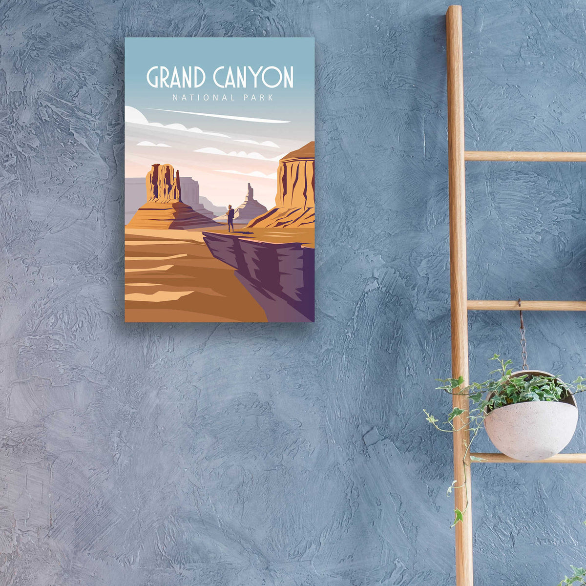 Epic Art 'Grand Canyon National Park' by Arctic Frame Studio, Acrylic Glass Wall Art,16x24